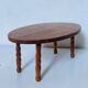 Table Scandinave en bois de Teck pour dînette années 1960/70
