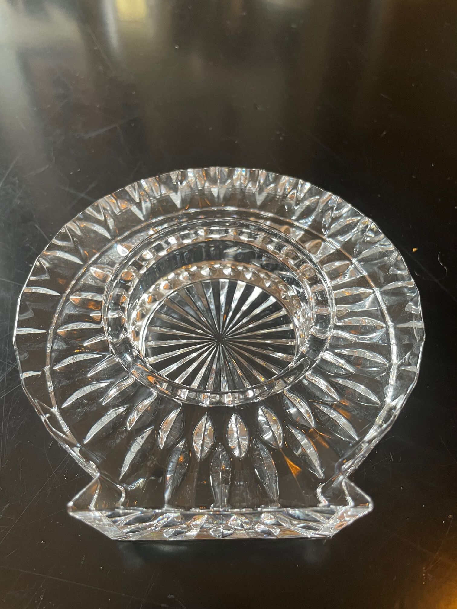 Crystal ashtray