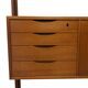 Vintage freestanding wall system Torbjorn Afdal 60's Scandinavian Design