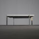 Rolled marble coffee table by Poul Kjaerholm for Fritz Hansen, Denmark, 1990s