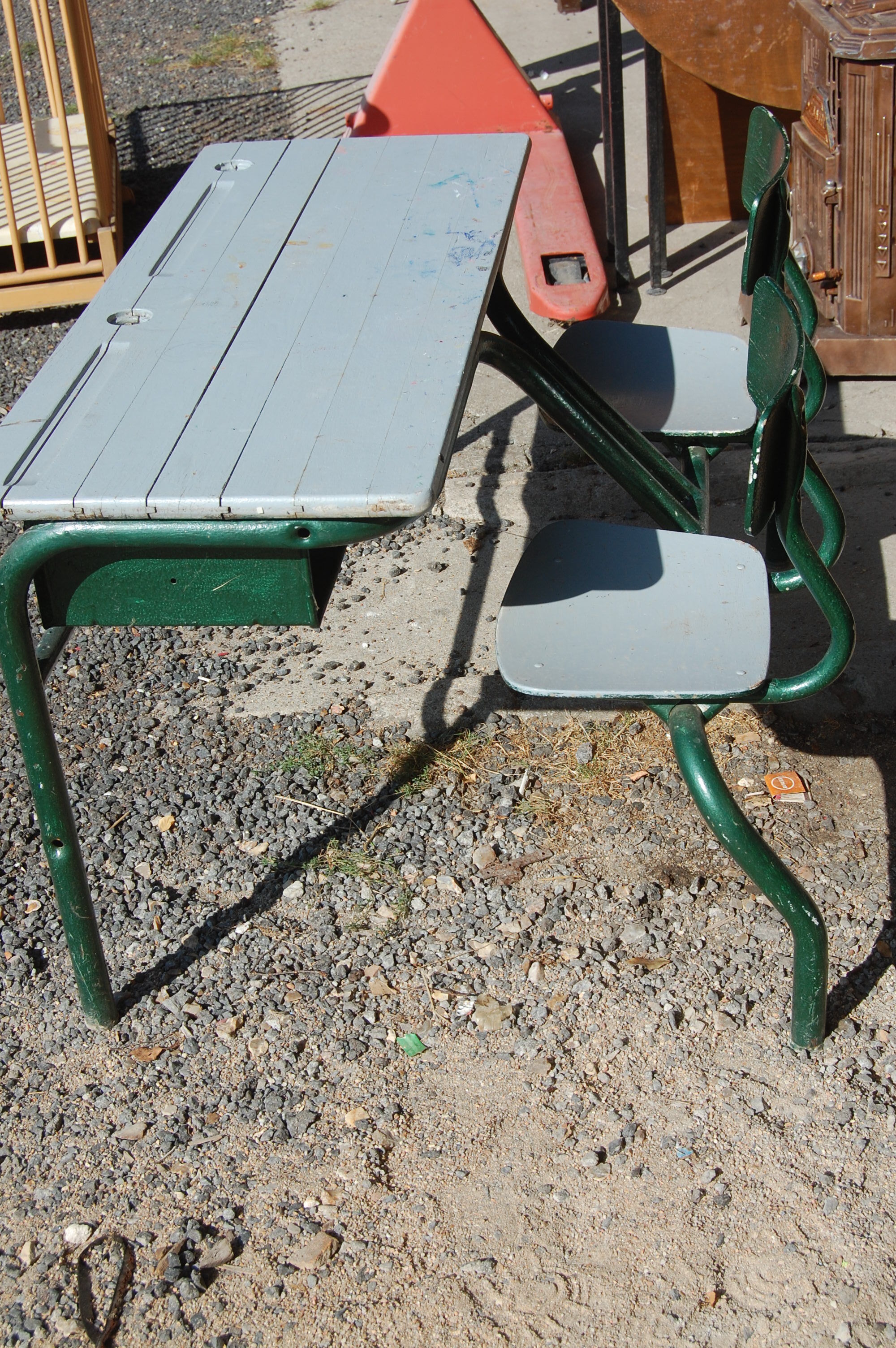 School desk 2 places