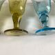 Set of 6 glasses Biot wine 1960