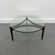 Table basse en palissandre par Sven Ellekaer pour Christian Linneberg Mobelfabrik, années 1960