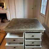 Old wooden workshop furniture – tabletop