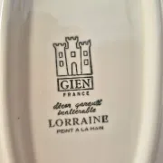 Deux Raviers Gien vintage
