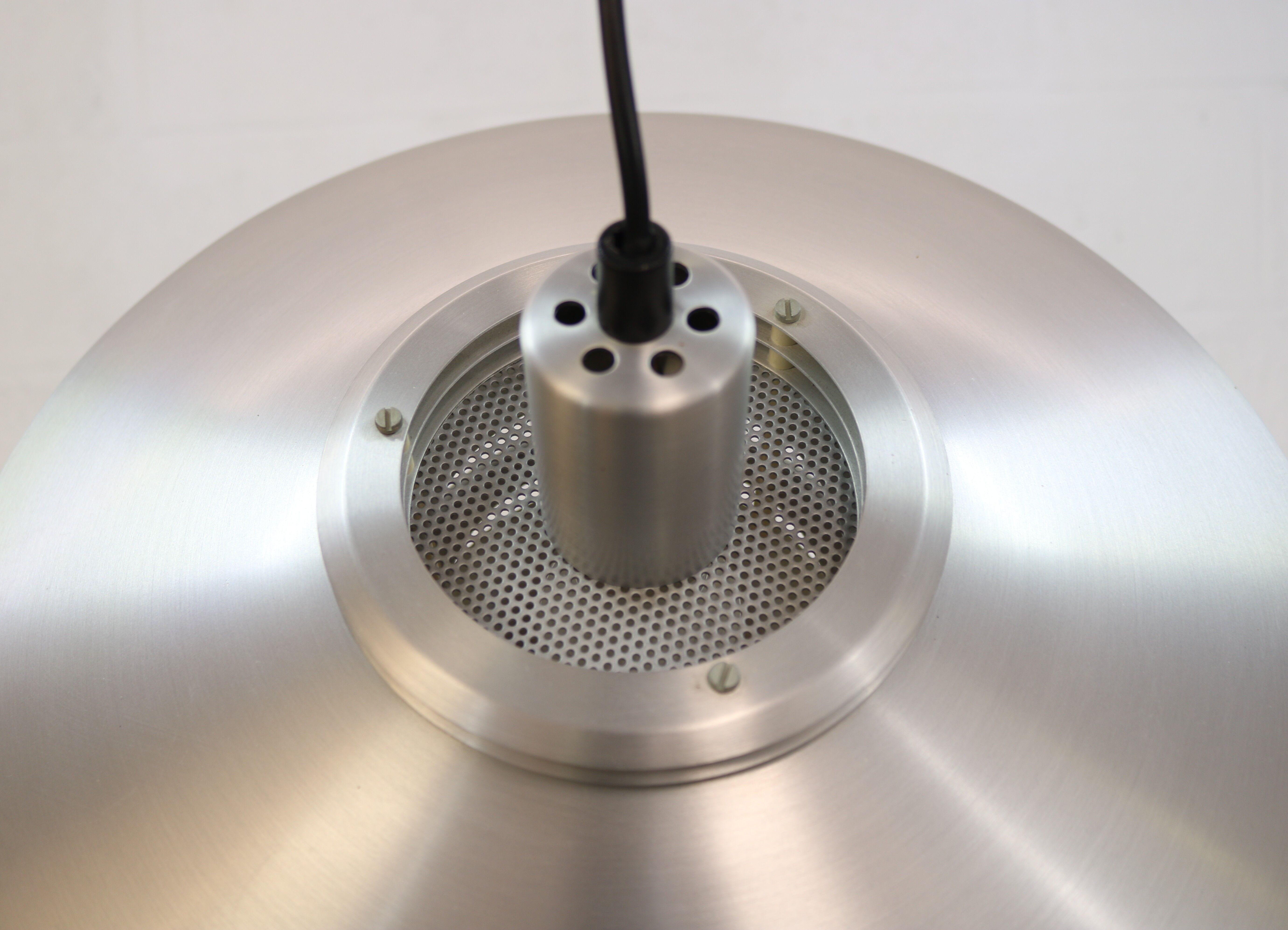 Silver Danish Jeka Metaltryk pendant Lamp - Model Dania 3020