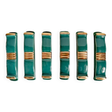 6 art deco knife holders from the 30s