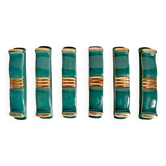 6 art deco knife holders from the 30s