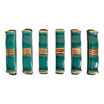 6 art deco knife holders from the 1930s