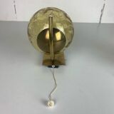 Suspension et appliques Doria en verre dépoli et appliques murales