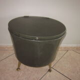 Vintage chest with conical feet