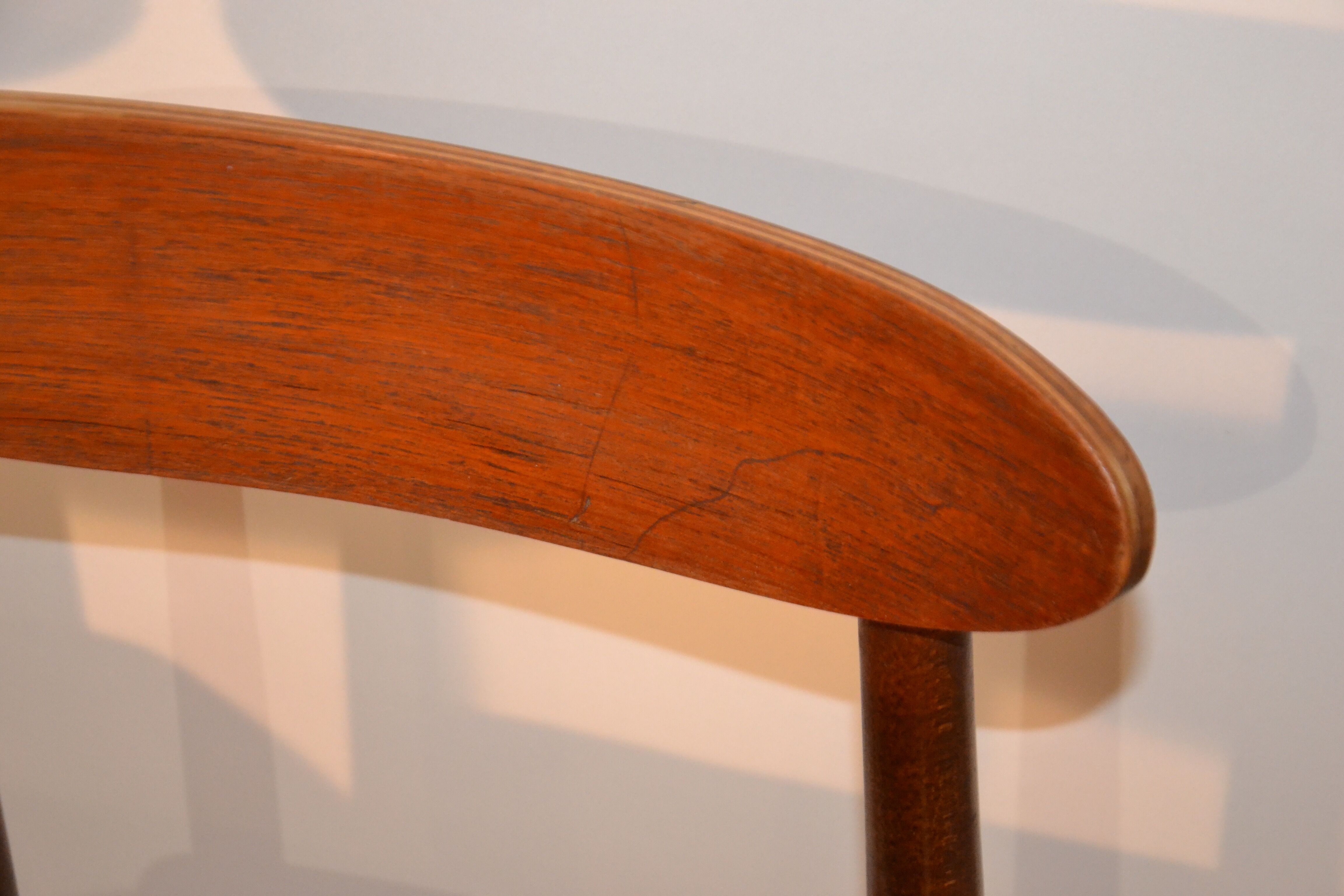 Set of 4 chairs Scandinavian retapissees