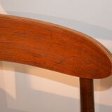 Set of 4 chairs Scandinavian retapissees