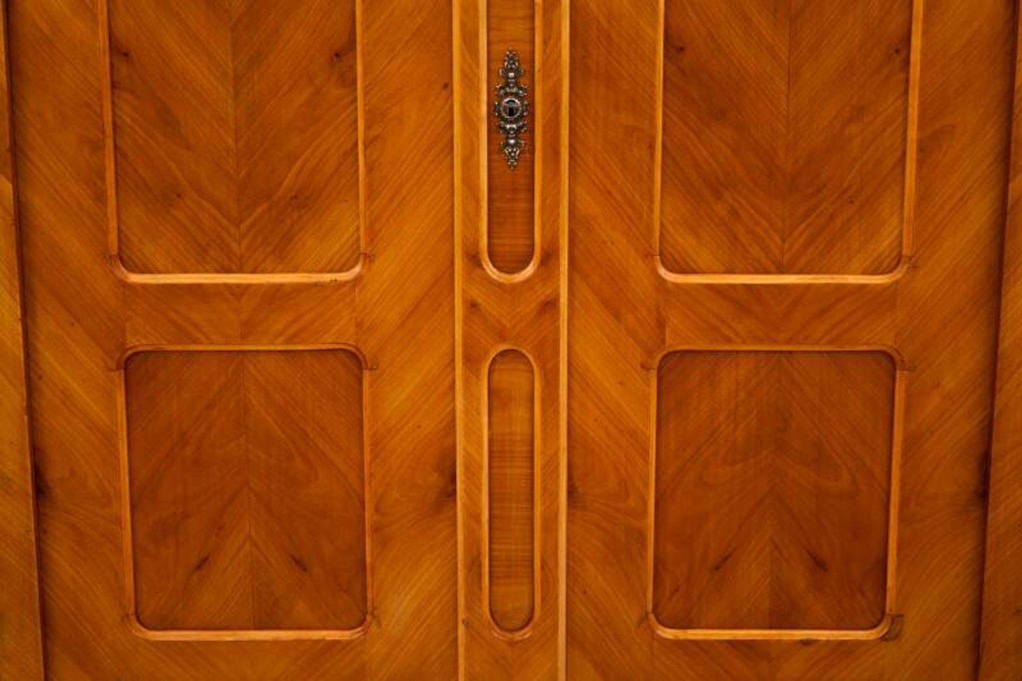 Antique wardrobe, Western Europe, around 1900. After renovation.