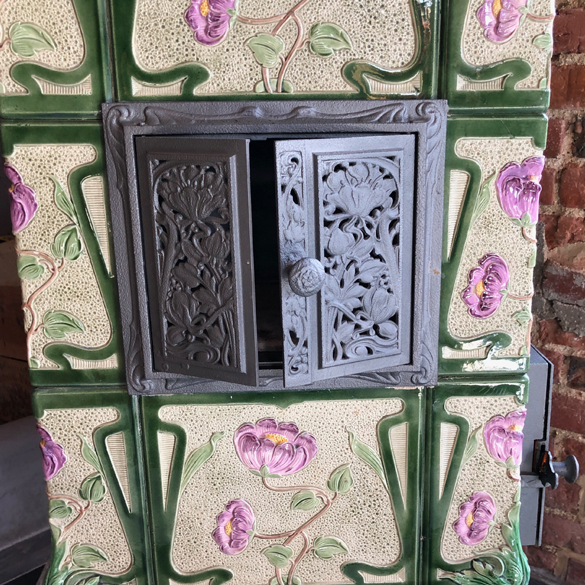 Old wood stove XIX th fully restored