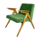 Green Bunny Armchair by Józef Chierowski, 1970s
