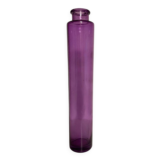 Old violet glass soliflore. Apothecary spirit.