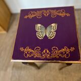 Butterfly wood console