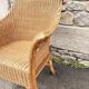 Wicker and rattan armchair – the splendour of vintage, 60s - 80s