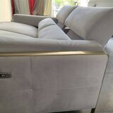Canape full relax electrique / batteries en tissus