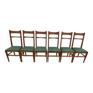 6 chaises modernes à - simili