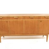 Scandinavian enfilade in teak and oak, Bertil Fridhagen, Bodafors, Sweden, 1960