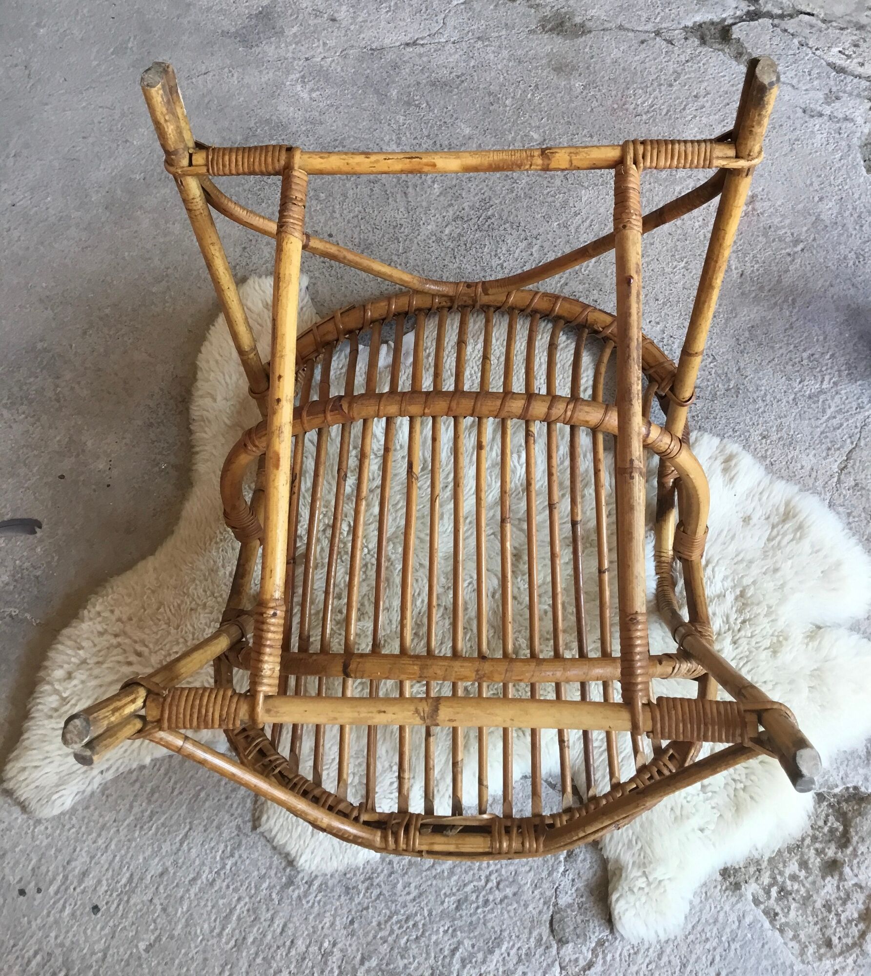 Pair of armrests with armrests vintage 1960