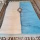 Beni Ouarain Berber rug: Azure brilliance 250*150 cm