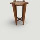 Porte plante bois art déco