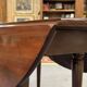 19th-century Louis XVI dining table in Cuban mahogany.