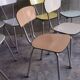 Lot de 9 chaises vintage en formica