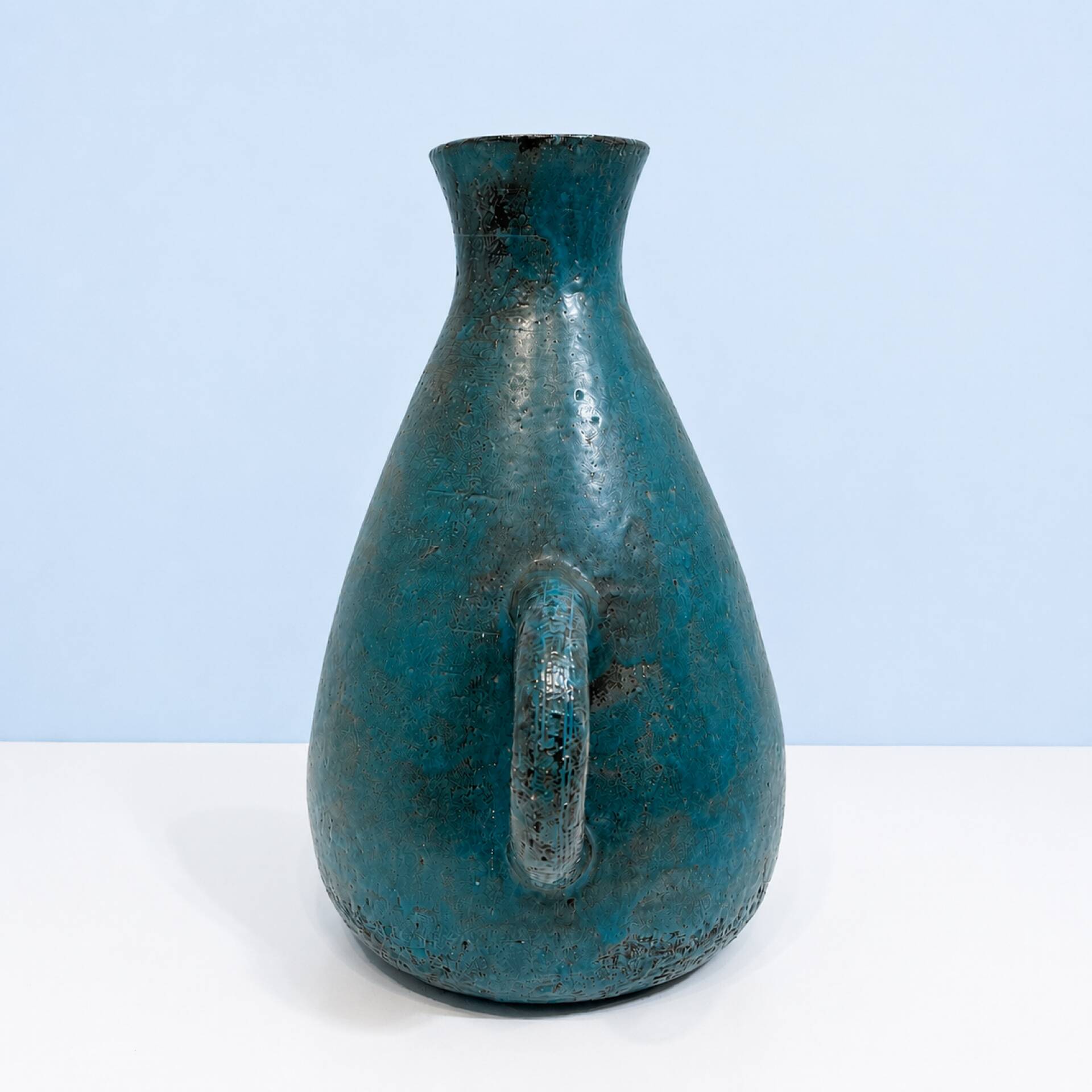Large ceramic jug – attributed to the potters of Accolay