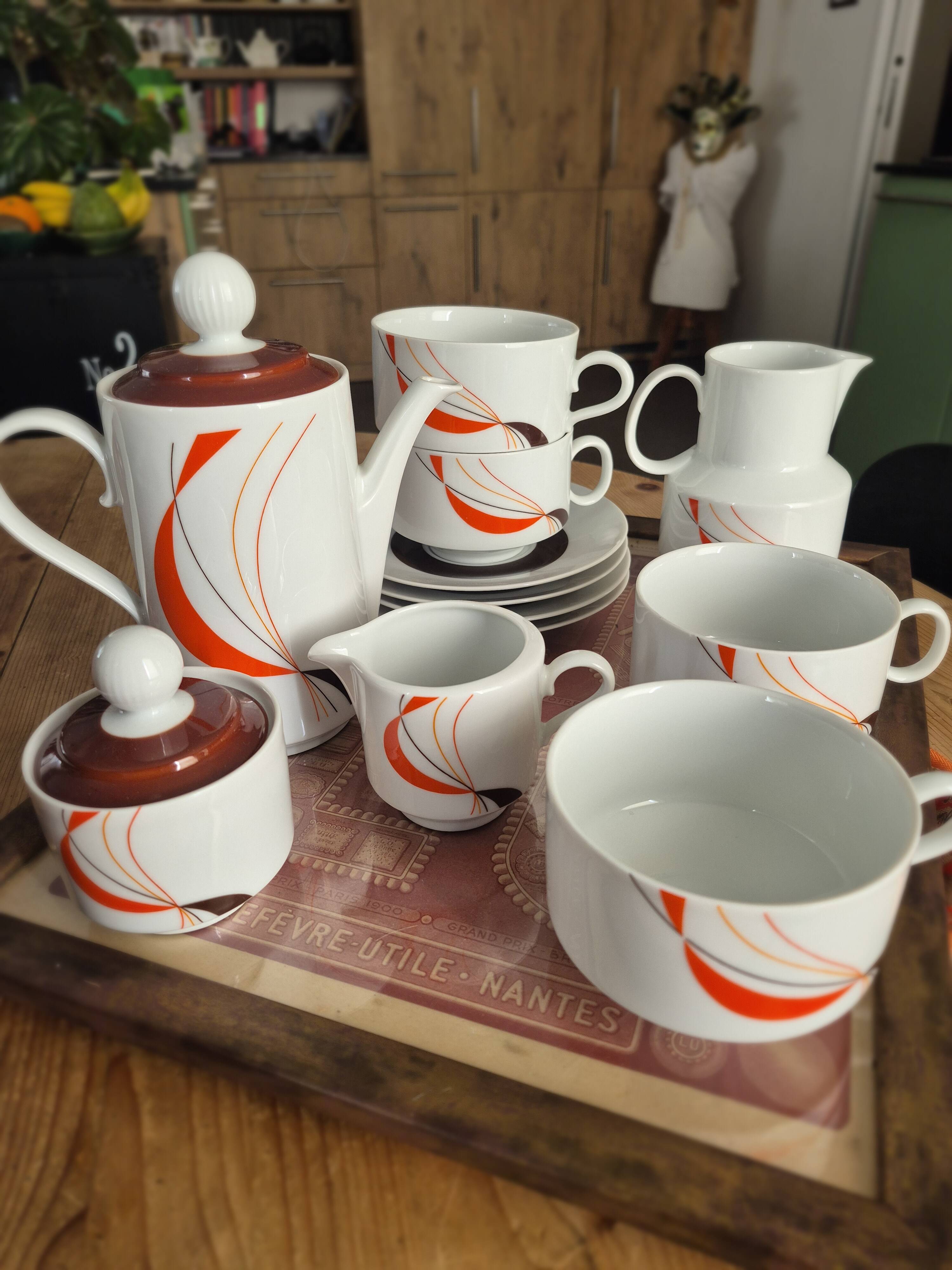 Vintage 70's tea service Winterling
