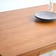 Teak table with Italian extensions 125cm