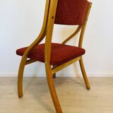 Vintage Dining Chairs by Ludvík Volák for Dřevopodnik Holešov, 1960’s, Set of 2