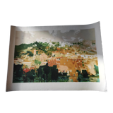 Original lithograph signed Michel Rodde