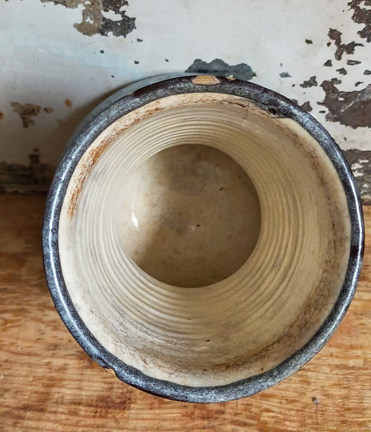 Elchinger fils Art Deco ceramic vase