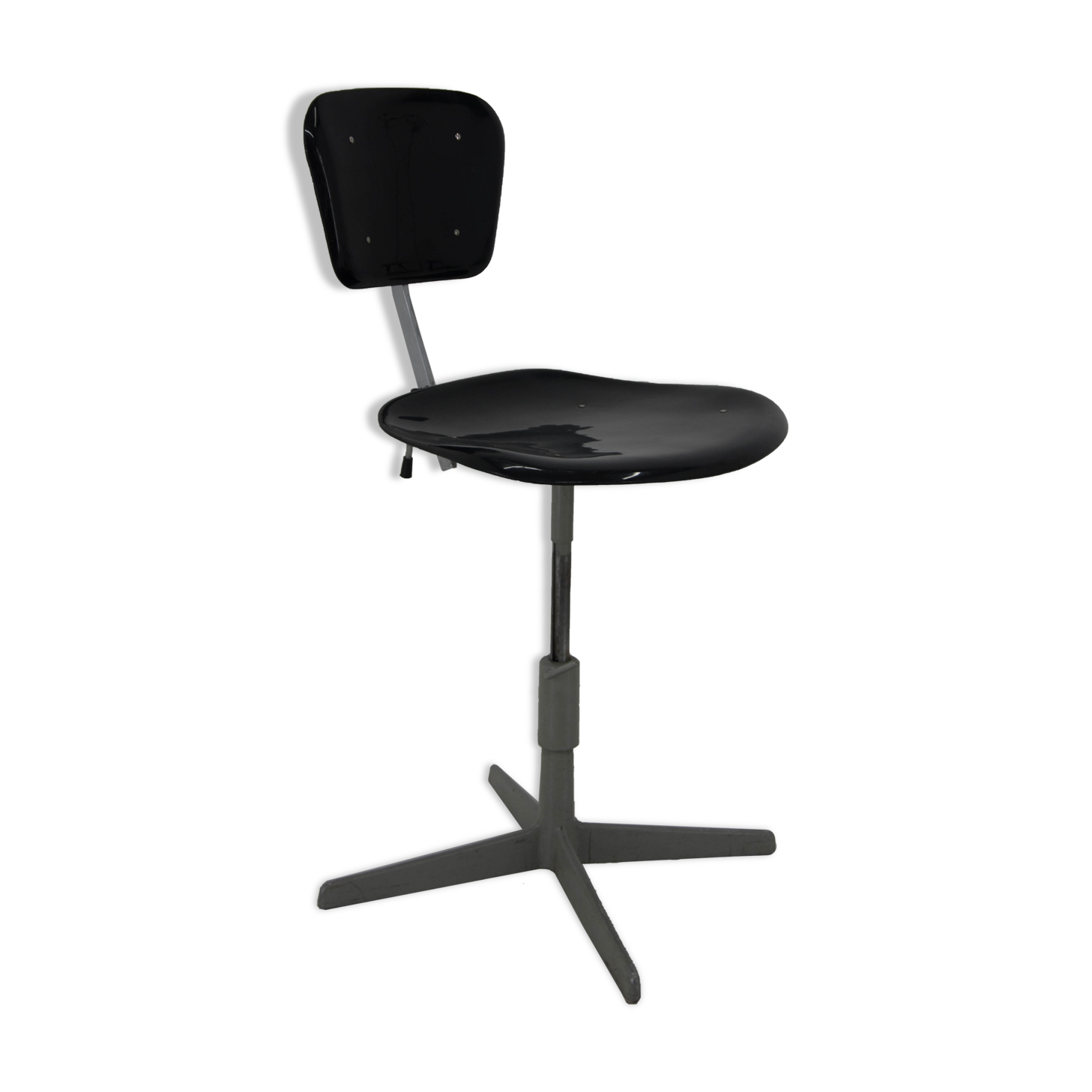 Industrial adjustable chair, Czechoslovakia, 1960s