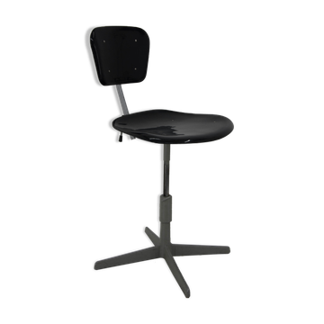 Industrial adjustable chair, Czechoslovakia, 1960s