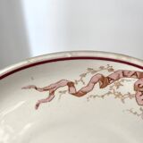 Set of 9 dessert plates "A la Samaritaine" K&G Lunéville 1900, art nouveau service