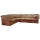 Corner sofa 60 70 vintage leather
