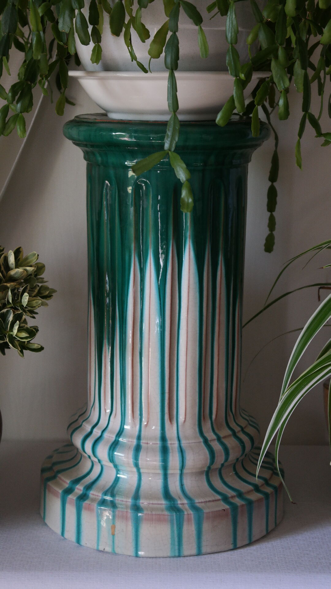 Colonne art nouveau style MASSIER