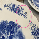 Set 8 assiettes dessert et plat « Romantic » Sarreguemines