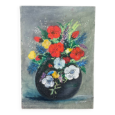 Flower bouquet painting