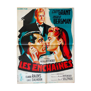 Affiche cinéma Les Enchainés - alfred
