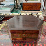 Boite ancienne en bois verni