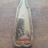 Christofle monogrammed silver-plated ladle