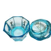 Biedermeier candy dish from Moser, Bohemia, 1890s
