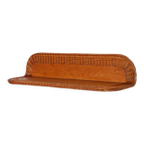 Rattan shelf edited by Uluv in the 1960s