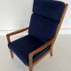 Mid-Century Modern Teak Senator Chair by Ole Wanscher for Poul Jeppesen,